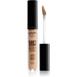 Nyx Can't Stop Won't Stop Corretor Líquido Tom 07 Natural Nyx Can't Stop Won't Stop Corretor Líquido Tom 07 Natural