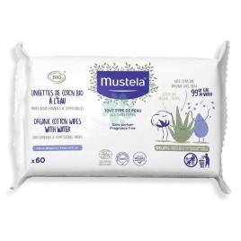 Bébé Bio Cotton Wipes 60 Unidades Bébé Bio Cotton Wipes 60 Unidades