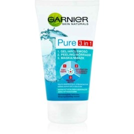 Garnier Pure Active 3-in-1 Máscara, Esfoliante, e Limpeza Garnier Pure Active 3-in-1 Máscara, Esfoliante, e Limpeza