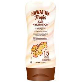 HAWAIIAN TROPIC SILK sun lotion SPF15