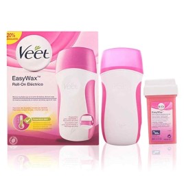 Veet Easy Wax Roll-on Eléctrico + Cera Depilatório Pack Veet Easy Wax Roll-on Eléctrico + Cera Depilatório Pack