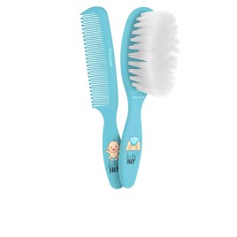 Escova e Pente Bb Azul Coffret 2 Peas