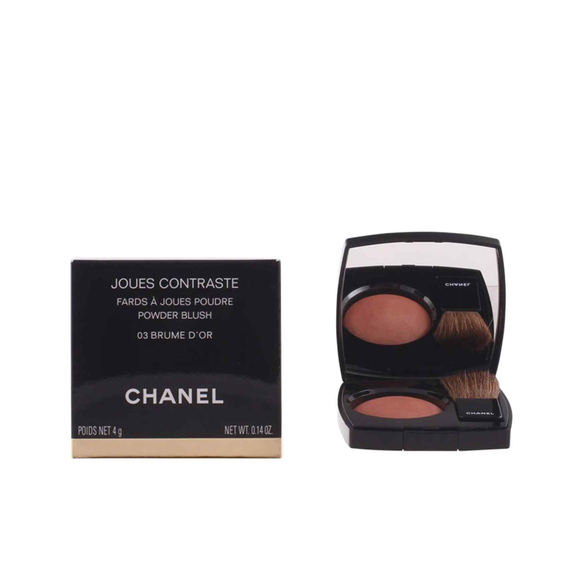 Chanel Joues Contraste powder brush #03-brume d'or 4 gr - Perfumes